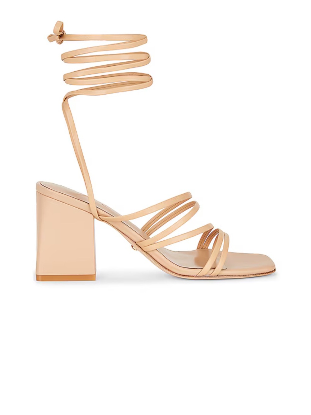 Raye Revolve Tan Strap Sandals